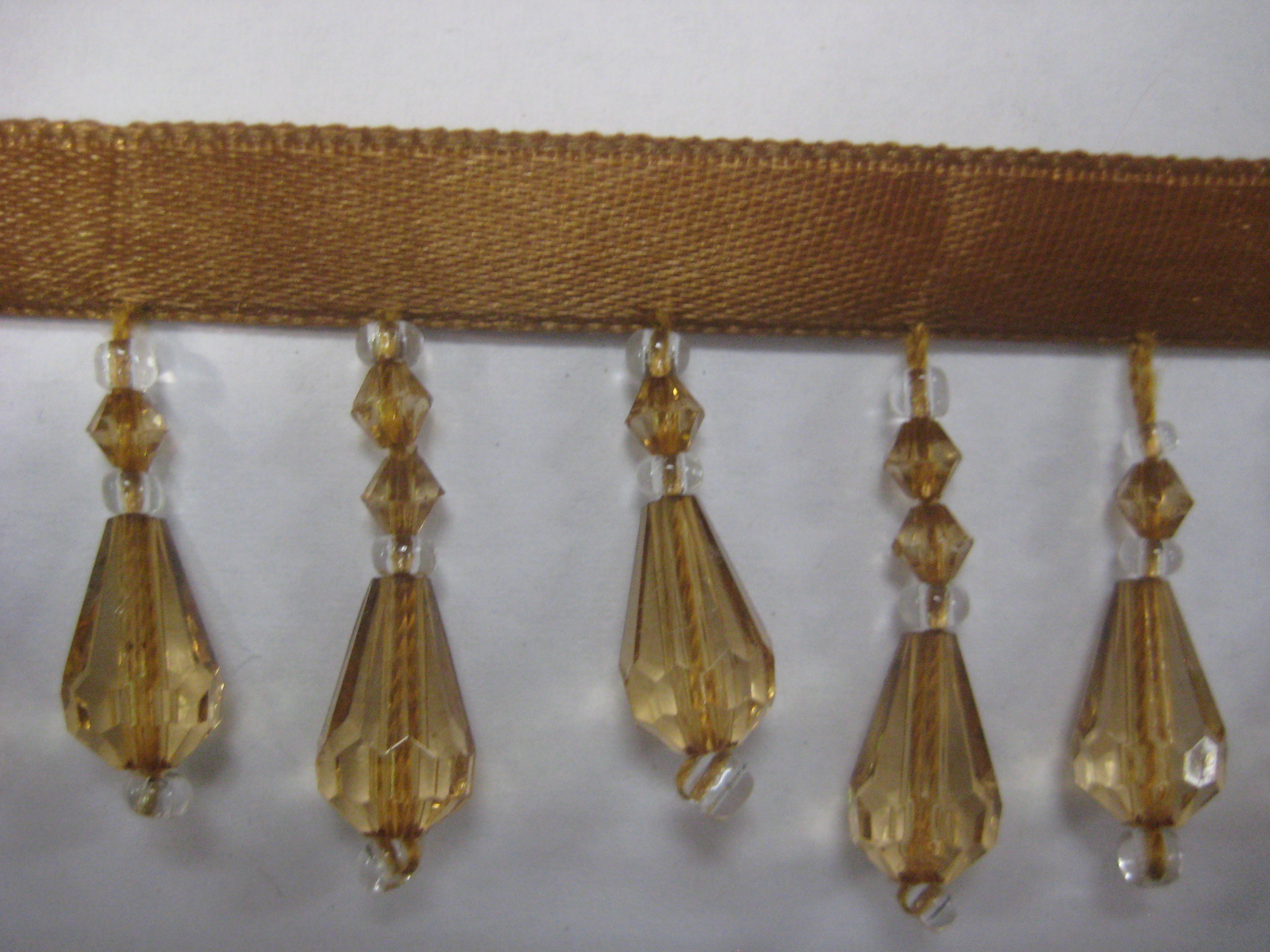 GLASS BEADED FRINGE GLASS BEADED FRINGE